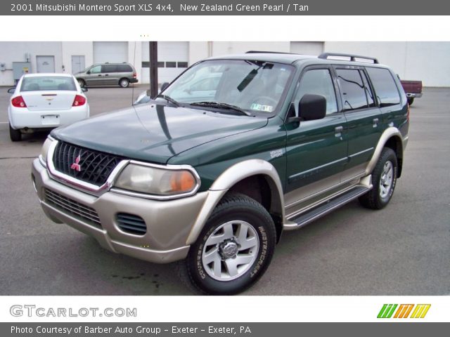2001 Mitsubishi Montero Sport XLS 4x4 in New Zealand Green Pearl