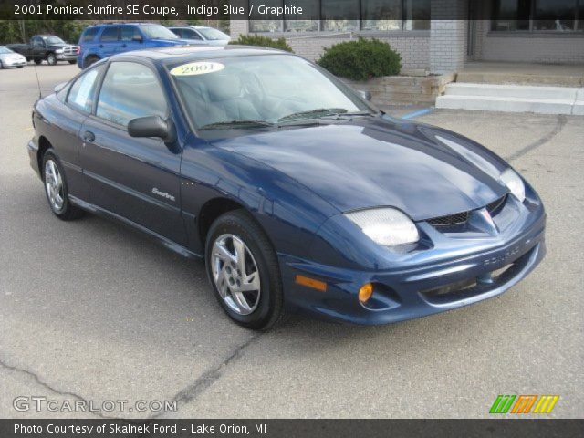 2001 Pontiac Sunfire SE Coupe in Indigo Blue