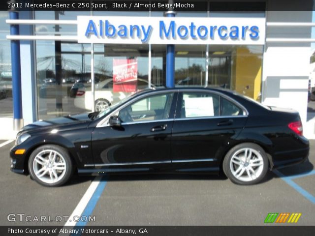 2012 Mercedes-Benz C 250 Sport in Black