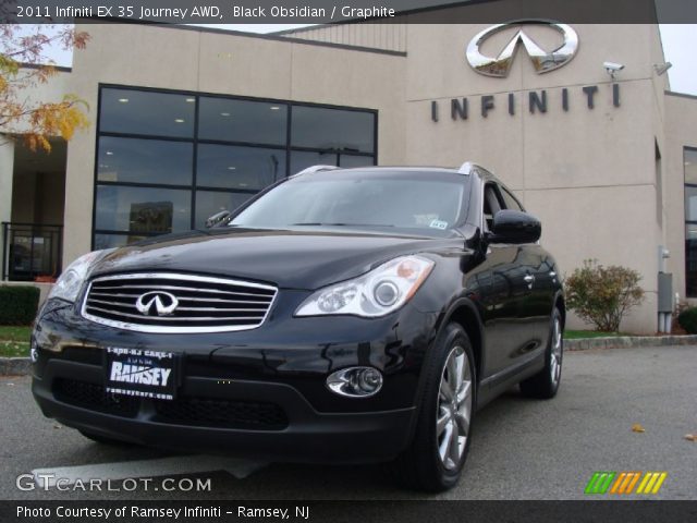 2011 Infiniti EX 35 Journey AWD in Black Obsidian