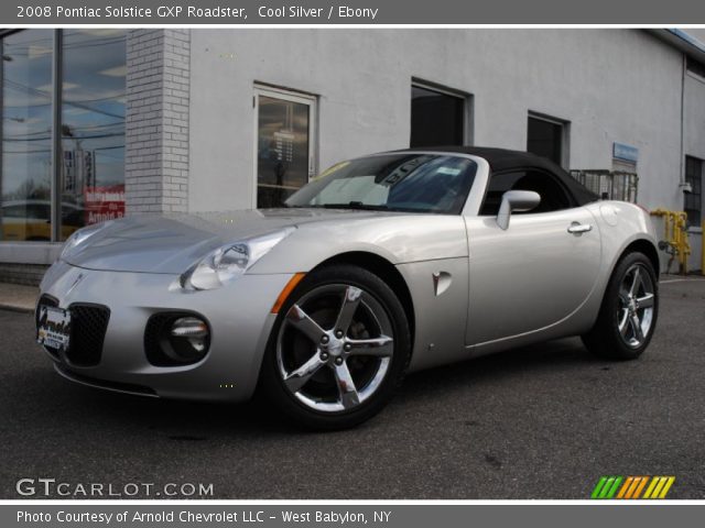 2008 Pontiac Solstice GXP Roadster in Cool Silver