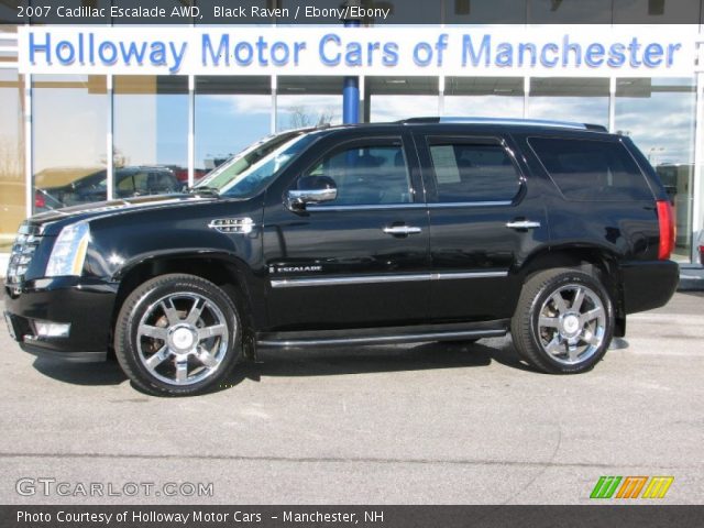 2007 Cadillac Escalade AWD in Black Raven