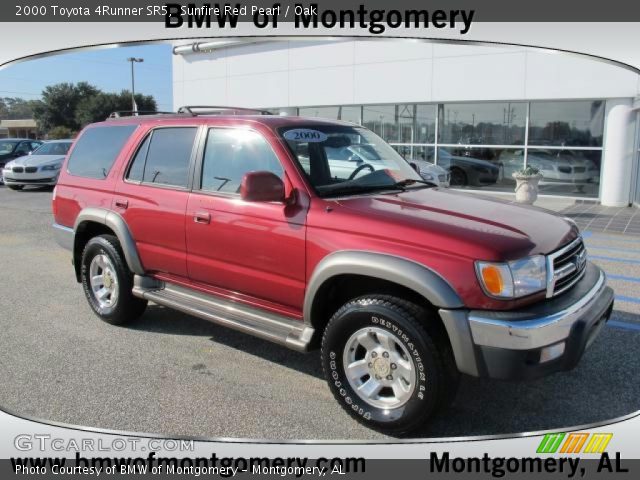 2000 Toyota 4Runner SR5 in Sunfire Red Pearl