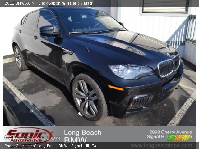 2012 BMW X6 M  in Black Sapphire Metallic