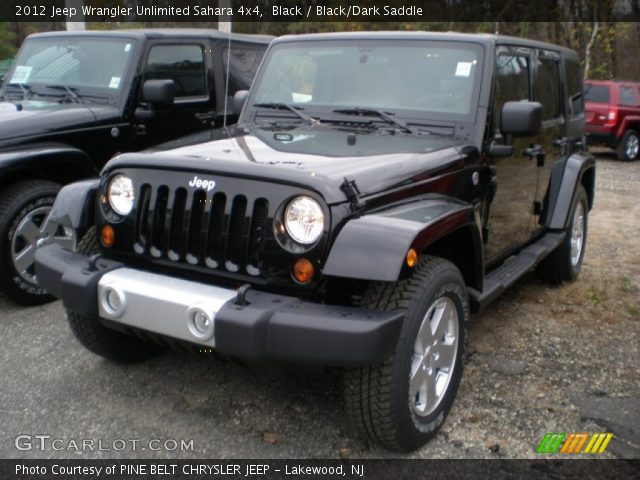 2012 Jeep Wrangler Unlimited Sahara 4x4 in Black