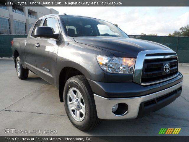 2012 Toyota Tundra Double Cab in Magnetic Gray Metallic