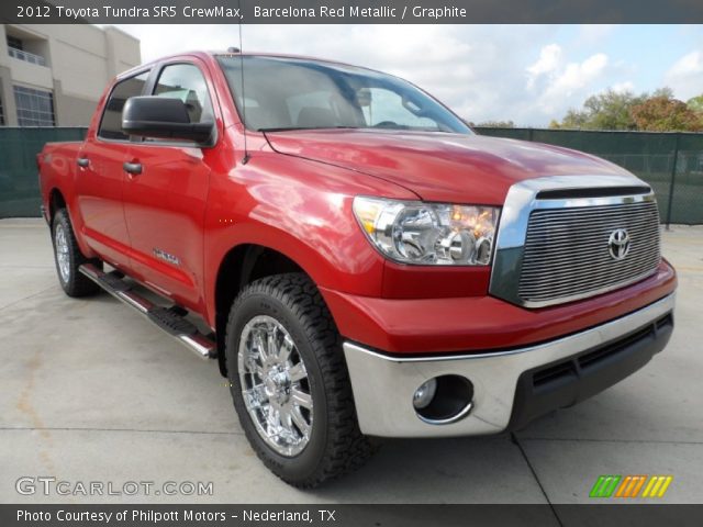 2012 Toyota Tundra SR5 CrewMax in Barcelona Red Metallic