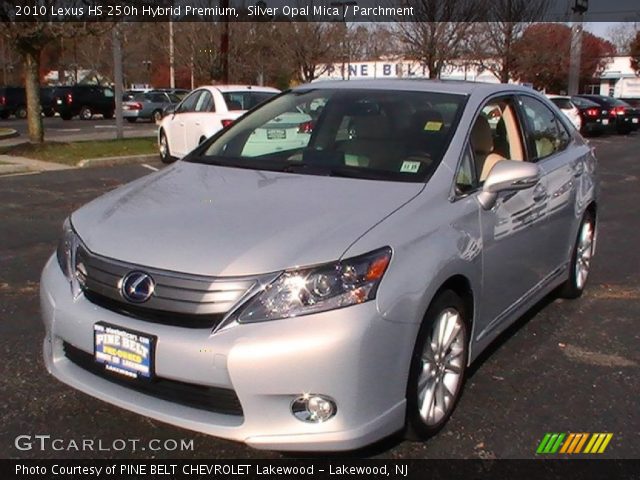 2010 Lexus HS 250h Hybrid Premium in Silver Opal Mica