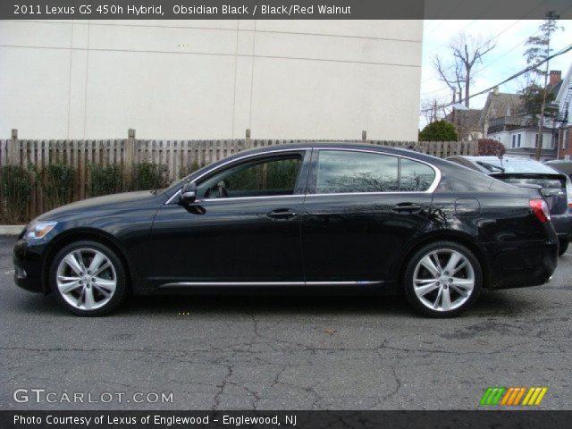 2011 Lexus GS 450h Hybrid in Obsidian Black