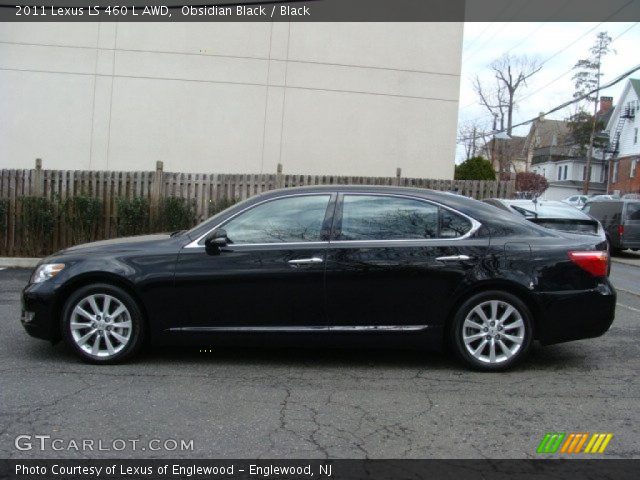 2011 Lexus LS 460 L AWD in Obsidian Black