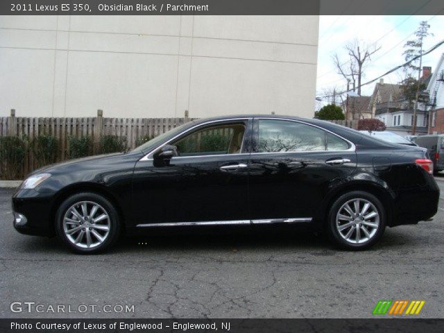 2011 Lexus ES 350 in Obsidian Black