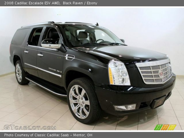 2008 Cadillac Escalade ESV AWD in Black Raven