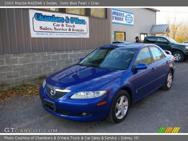 2003 Mazda MAZDA6 s Sedan in Sonic Blue Pearl