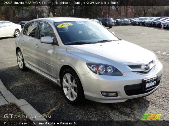 2008 Mazda MAZDA3 s Touring Hatchback in Sunlight Silver Metallic