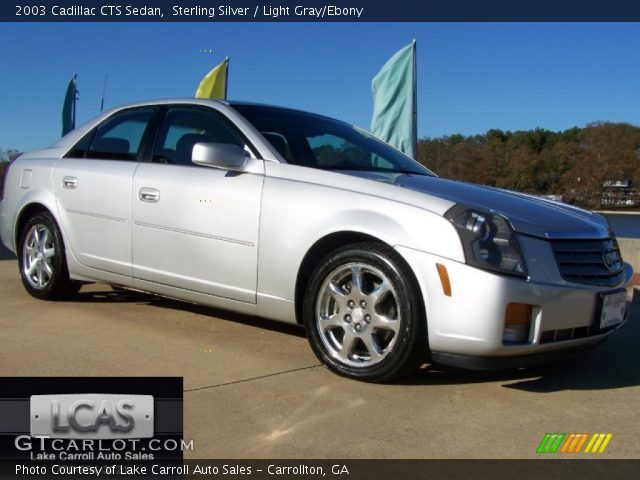 2003 Cadillac CTS Sedan in Sterling Silver