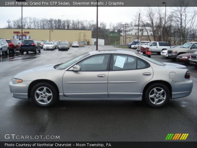 1998 Pontiac Grand Prix GTP Sedan in Silvermist Metallic