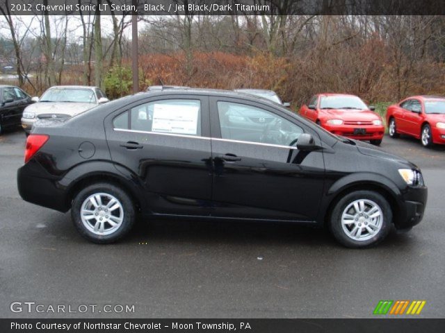2012 Chevrolet Sonic LT Sedan in Black