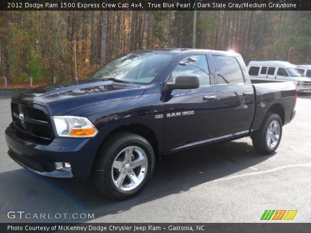 2012 Dodge Ram 1500 Express Crew Cab 4x4 in True Blue Pearl