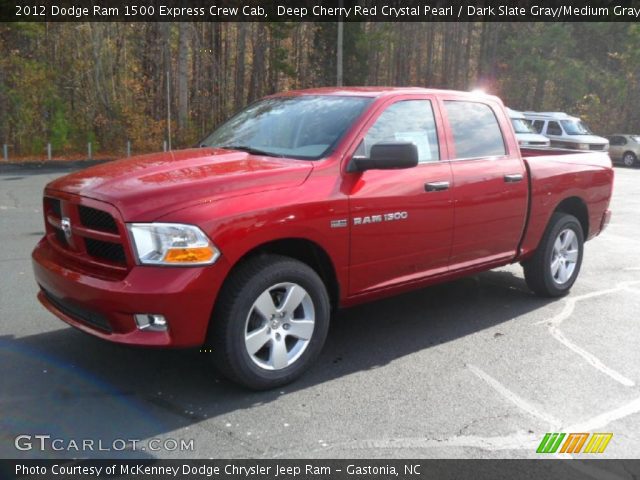 2012 Dodge Ram 1500 Express Crew Cab in Deep Cherry Red Crystal Pearl