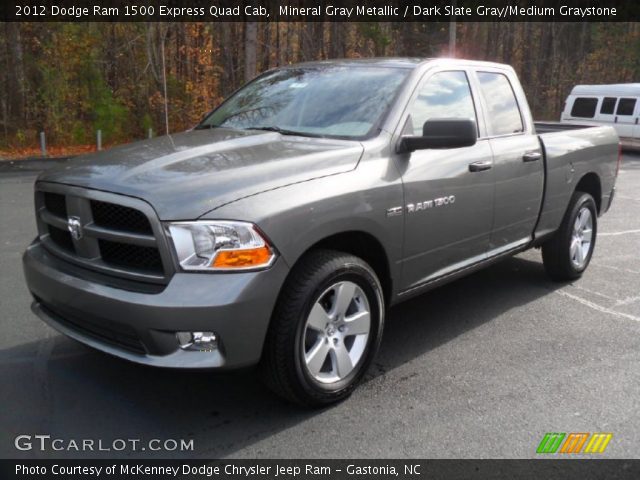 2012 Dodge Ram 1500 Express Quad Cab in Mineral Gray Metallic