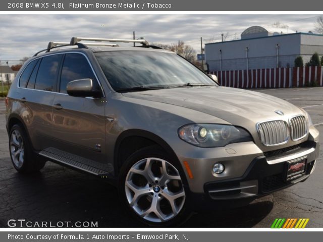 2008 BMW X5 4.8i in Platinum Bronze Metallic