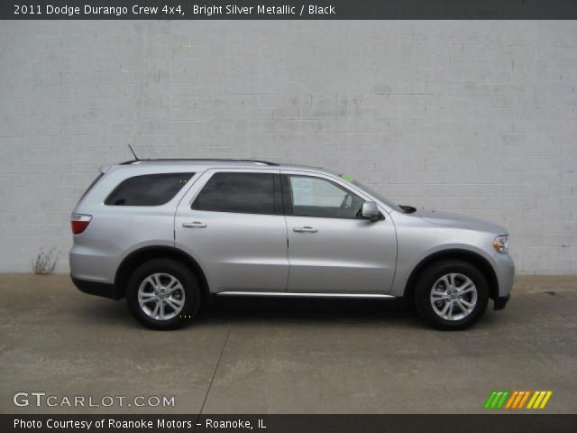 2011 Dodge Durango Crew 4x4 in Bright Silver Metallic