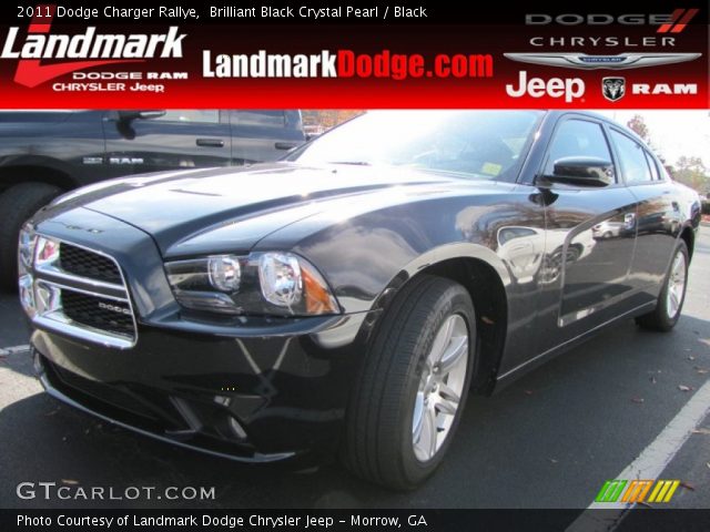 2011 Dodge Charger Rallye in Brilliant Black Crystal Pearl