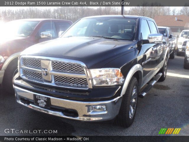 2012 Dodge Ram 1500 Laramie Crew Cab 4x4 in Black