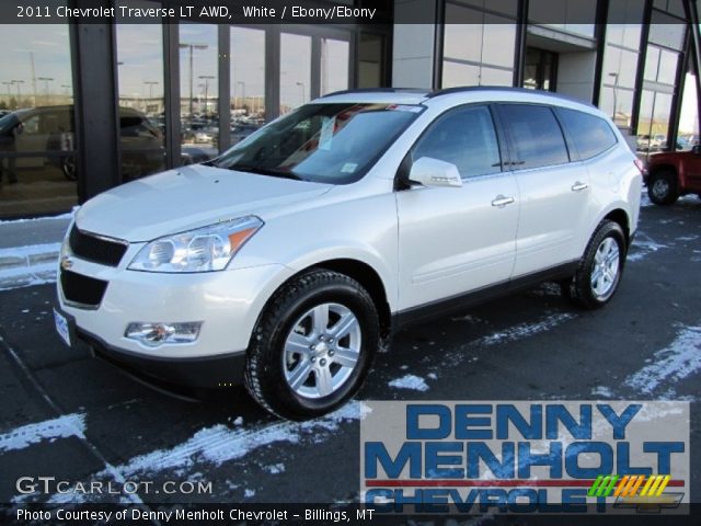 2011 Chevrolet Traverse LT AWD in White