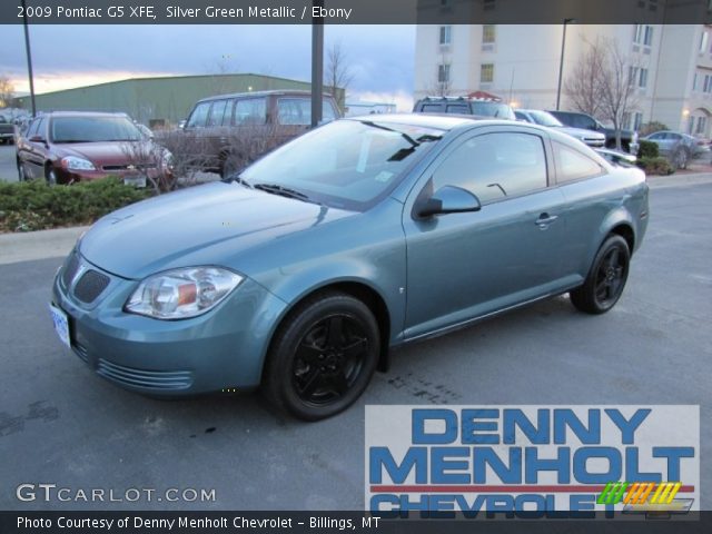 2009 Pontiac G5 XFE in Silver Green Metallic