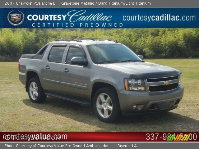 2007 Chevrolet Avalanche LT in Graystone Metallic