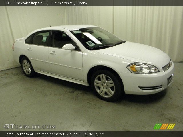 2012 Chevrolet Impala LT in Summit White
