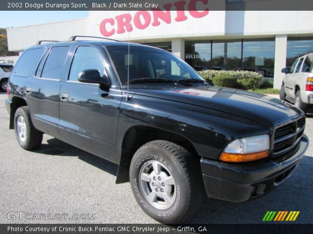 2002 Dodge Durango Sport in Black