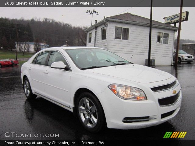 2009 Chevrolet Malibu LT Sedan in Summit White