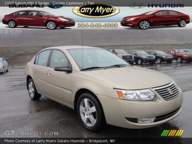 2007 Saturn ION 3 Sedan in Golden Cashmere