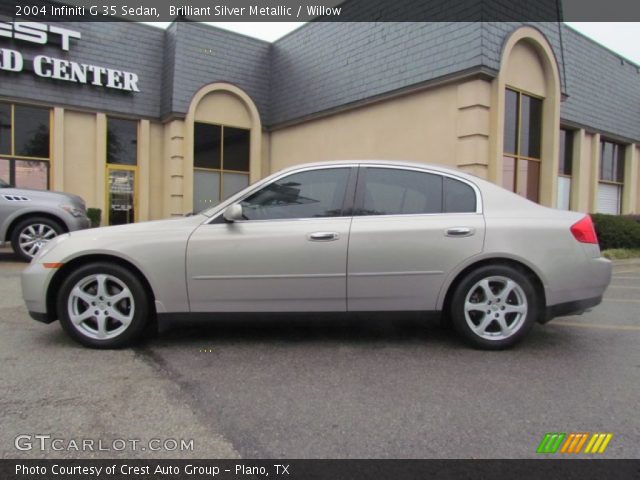2004 Infiniti G 35 Sedan in Brilliant Silver Metallic