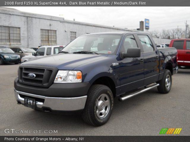 2008 Ford F150 XL SuperCrew 4x4 in Dark Blue Pearl Metallic