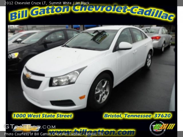2012 Chevrolet Cruze LT in Summit White