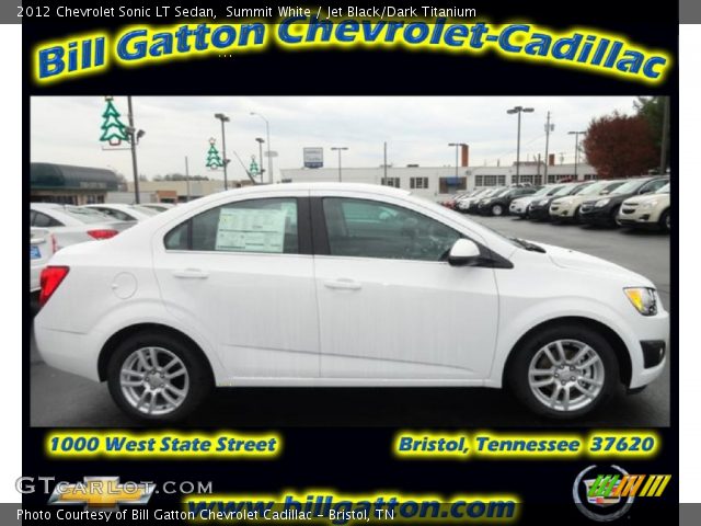 2012 Chevrolet Sonic LT Sedan in Summit White