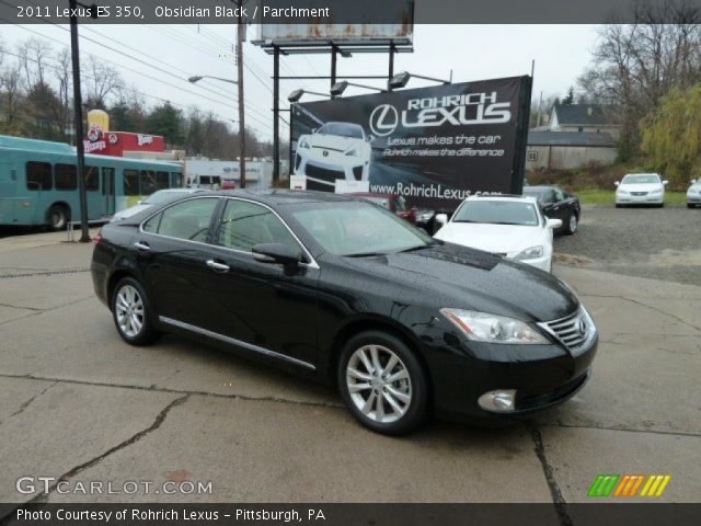 2011 Lexus ES 350 in Obsidian Black