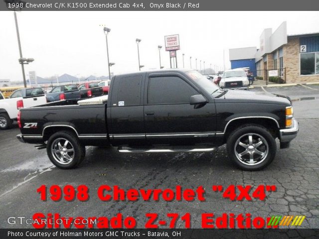 1998 Chevrolet C/K K1500 Extended Cab 4x4 in Onyx Black