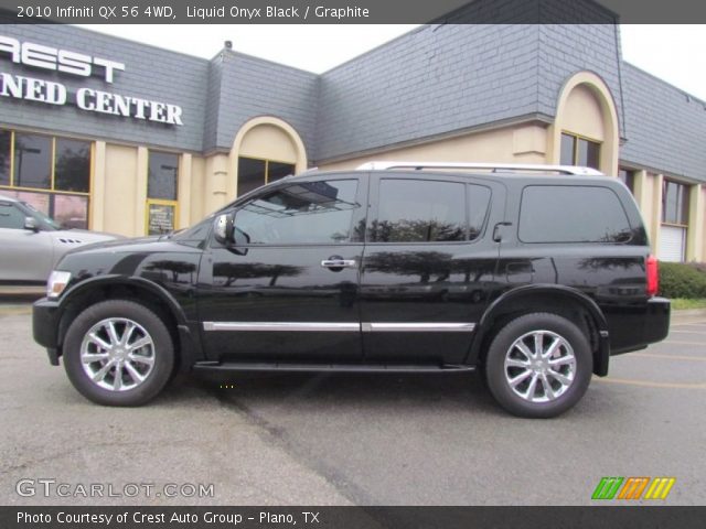 2010 Infiniti QX 56 4WD in Liquid Onyx Black