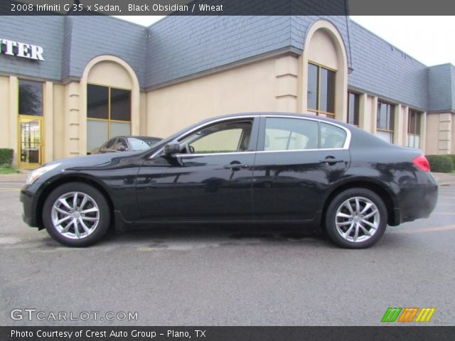 2008 Infiniti G 35 x Sedan in Black Obsidian