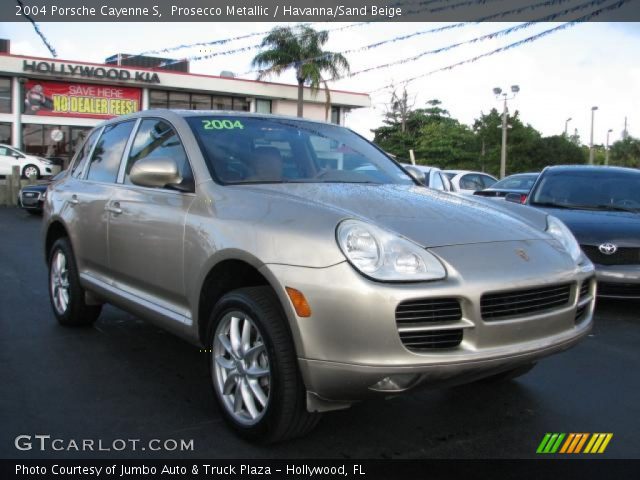 2004 Porsche Cayenne S in Prosecco Metallic