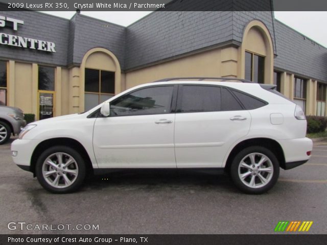 2009 Lexus RX 350 in Crystal White Mica