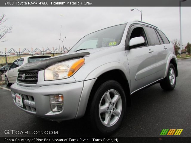 2003 Toyota RAV4 4WD in Titanium Metallic