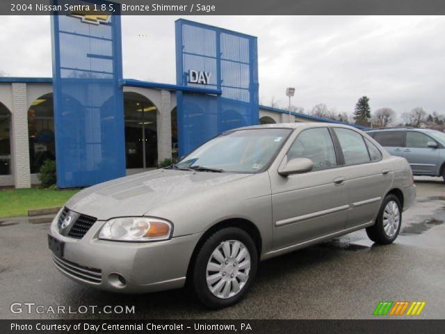 2004 Nissan Sentra 1.8 S in Bronze Shimmer