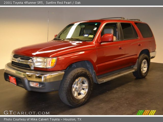 2001 Toyota 4Runner SR5 in Sunfire Red Pearl