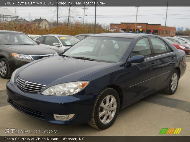 2006 Toyota Camry XLE V6 in Indigo Ink Pearl