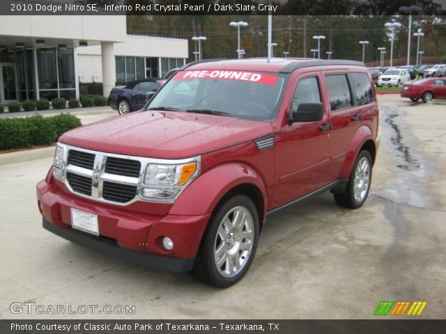 2010 Dodge Nitro SE in Inferno Red Crystal Pearl